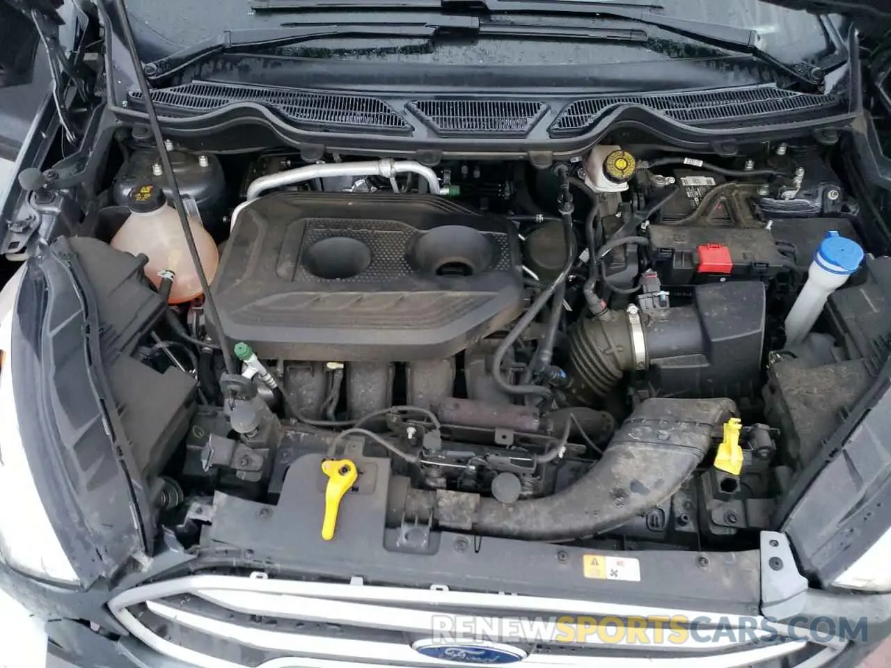 11 fotografías del automóvil dañado MAJ6S3GLXKC307852 FORD ECOSPORT 2019