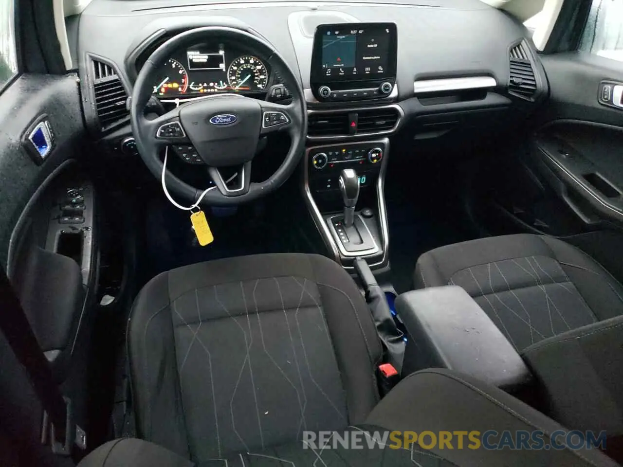 8 fotografías del automóvil dañado MAJ6S3GLXKC307852 FORD ECOSPORT 2019