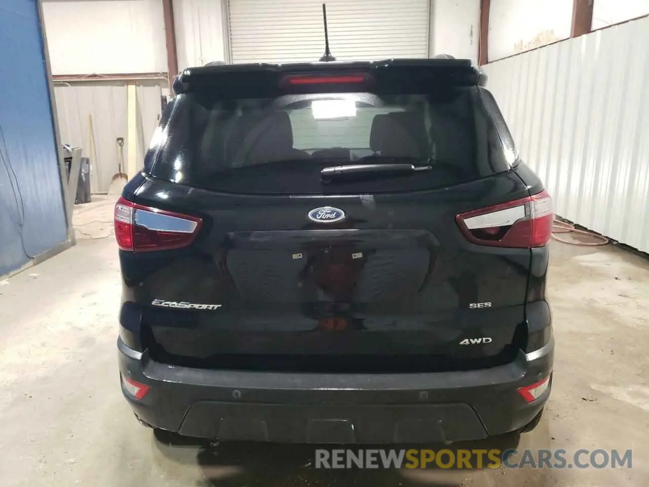 6 fotografías del automóvil dañado MAJ6S3JL0KC309201 FORD ECOSPORT 2019