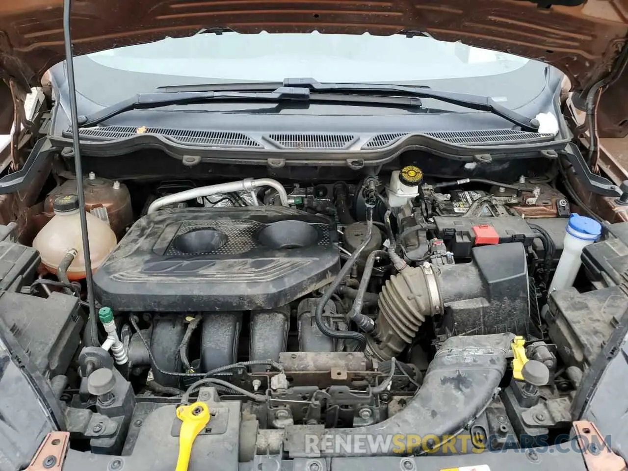 12 fotografías del automóvil dañado MAJ6S3JL1KC254371 FORD ECOSPORT 2019