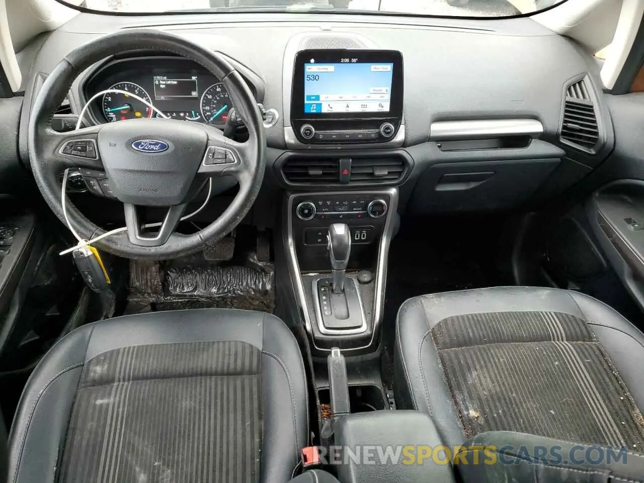 8 fotografías del automóvil dañado MAJ6S3JL1KC254371 FORD ECOSPORT 2019