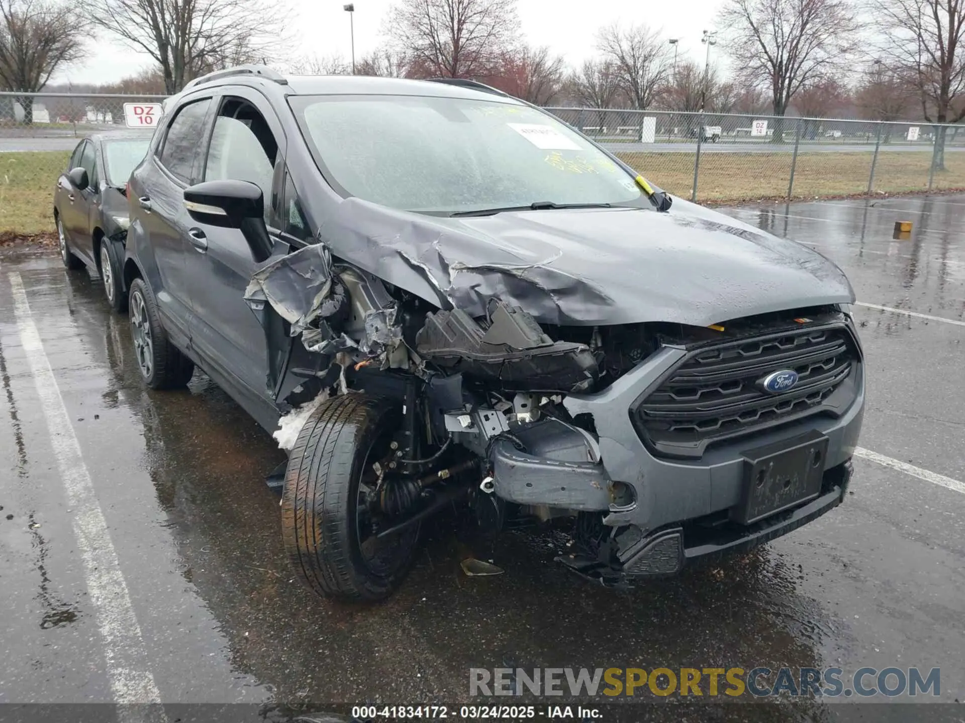 1 fotografías del automóvil dañado MAJ6S3JL2KC254718 FORD ECOSPORT 2019