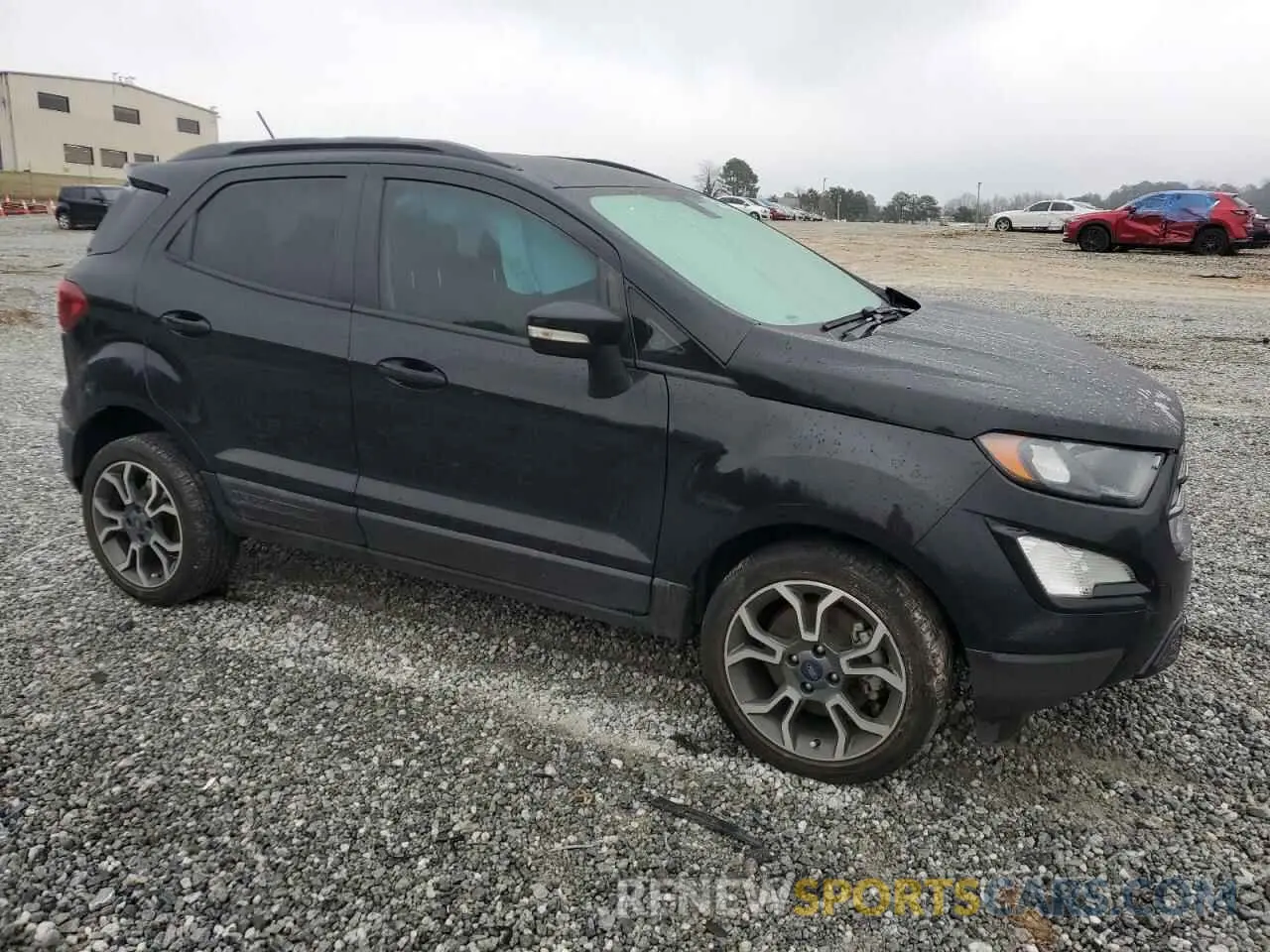 4 fotografías del automóvil dañado MAJ6S3JL2KC274340 FORD ECOSPORT 2019