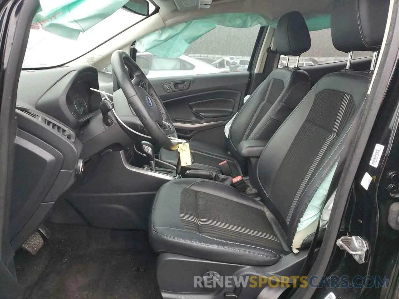 7 fotografías del automóvil dañado MAJ6S3JL2KC274340 FORD ECOSPORT 2019