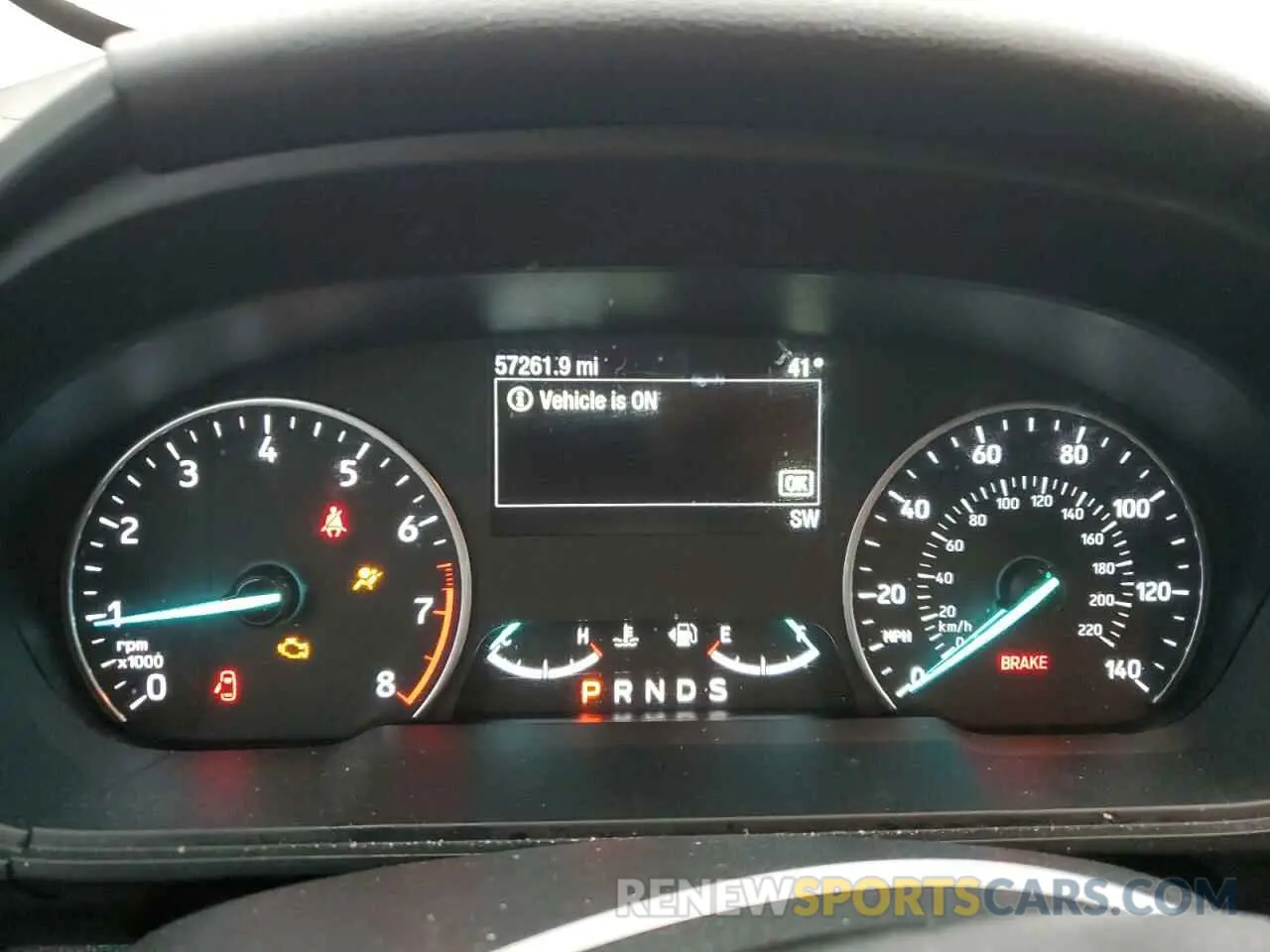 9 fotografías del automóvil dañado MAJ6S3JL2KC274340 FORD ECOSPORT 2019