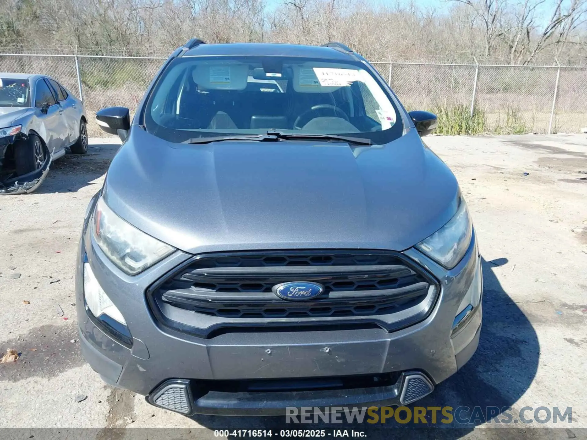 12 fotografías del automóvil dañado MAJ6S3JL4KC250721 FORD ECOSPORT 2019