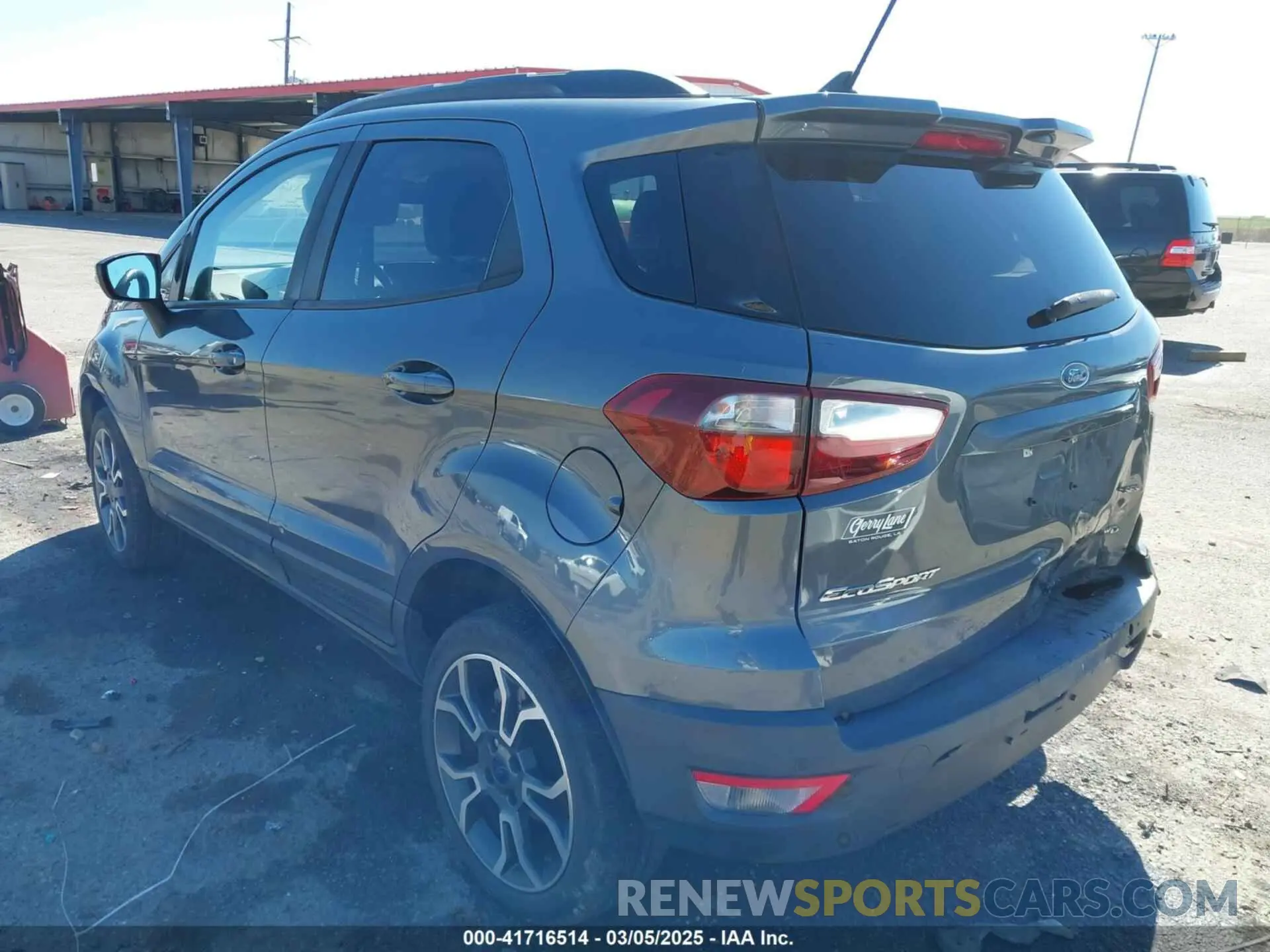 3 fotografías del automóvil dañado MAJ6S3JL4KC250721 FORD ECOSPORT 2019