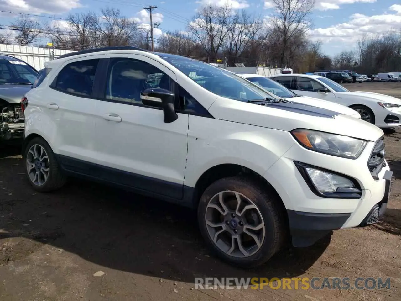 4 fotografías del automóvil dañado MAJ6S3JL5KC293626 FORD ECOSPORT 2019