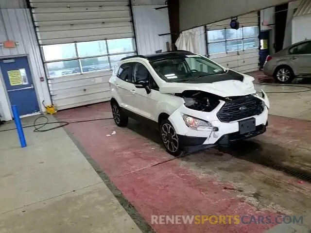 14 fotografías del automóvil dañado MAJ6S3JL9KC295525 FORD ECOSPORT 2019