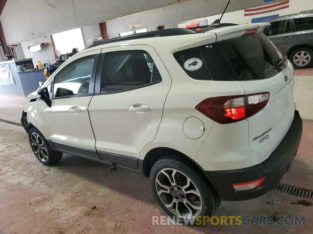2 fotografías del automóvil dañado MAJ6S3JL9KC295525 FORD ECOSPORT 2019