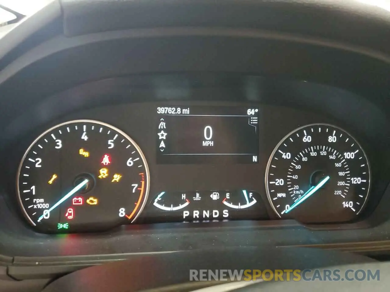 9 fotografías del automóvil dañado MAJ6S3JL9KC295525 FORD ECOSPORT 2019