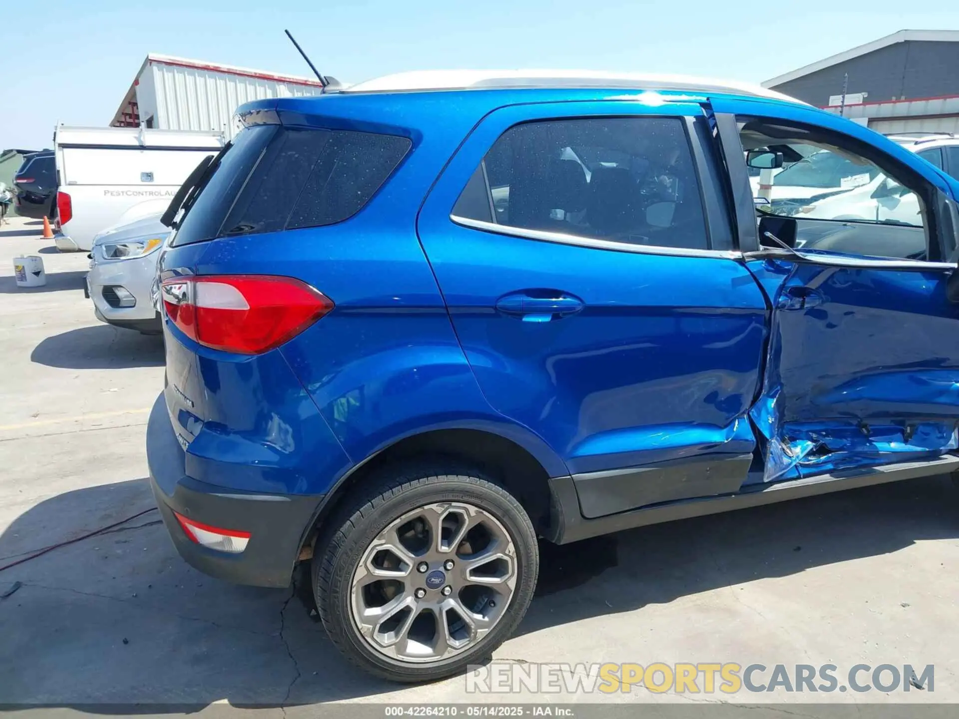 19 fotografías del automóvil dañado MAJ6S3KL0KC260936 FORD ECOSPORT 2019