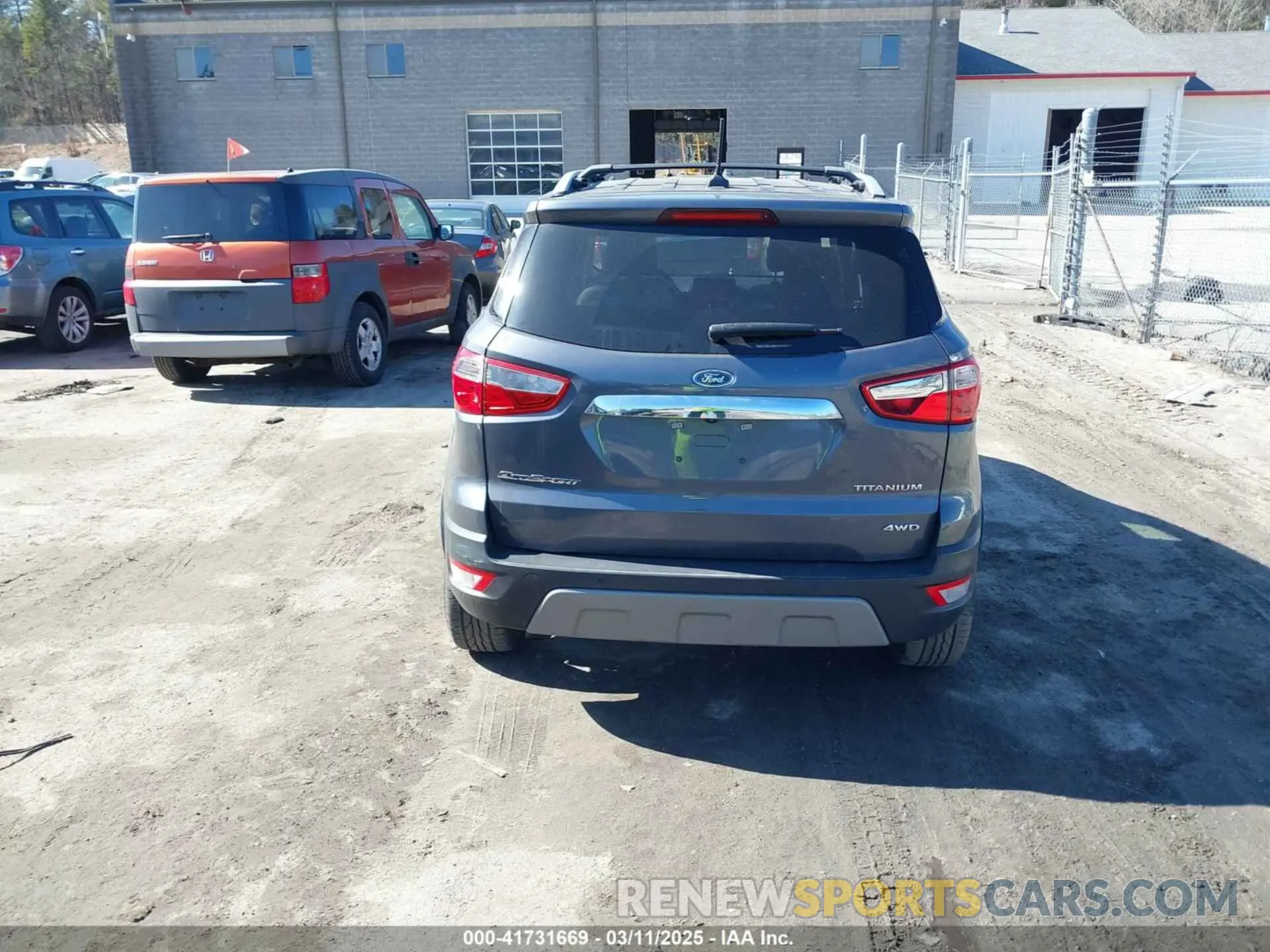 16 fotografías del automóvil dañado MAJ6S3KL0KC296626 FORD ECOSPORT 2019