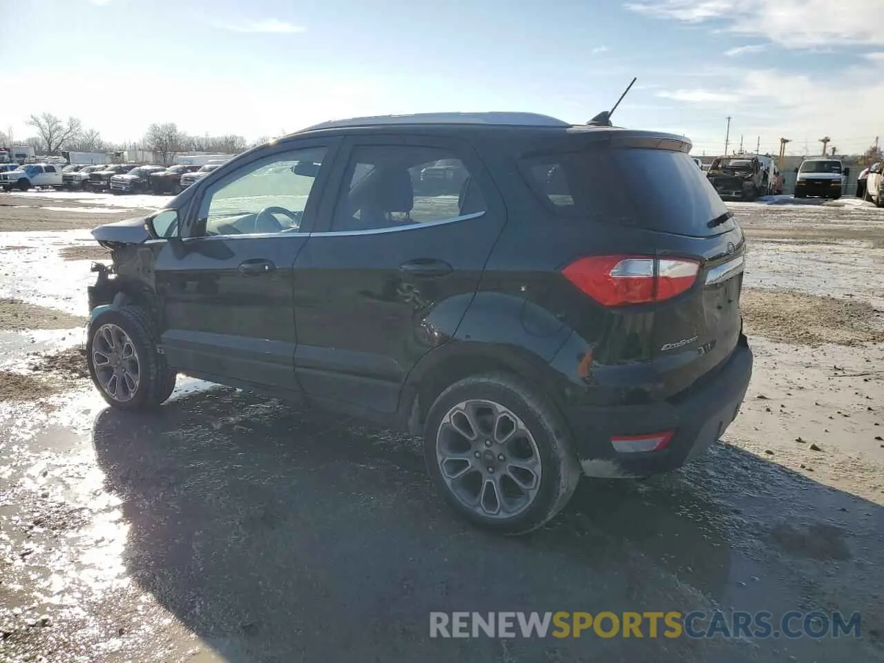 2 fotografías del automóvil dañado MAJ6S3KL2KC281562 FORD ECOSPORT 2019