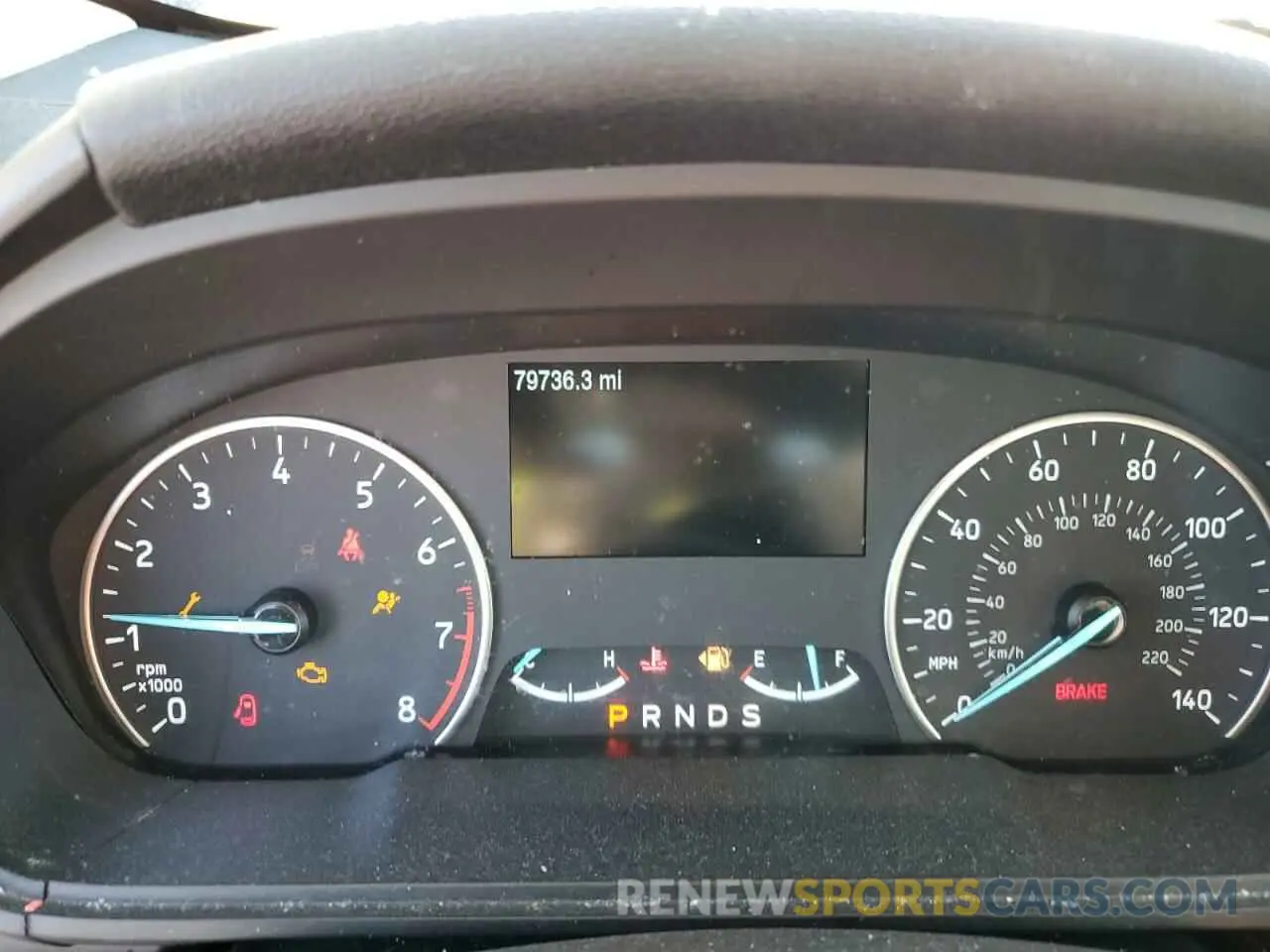 9 fotografías del automóvil dañado MAJ6S3KL2KC281562 FORD ECOSPORT 2019
