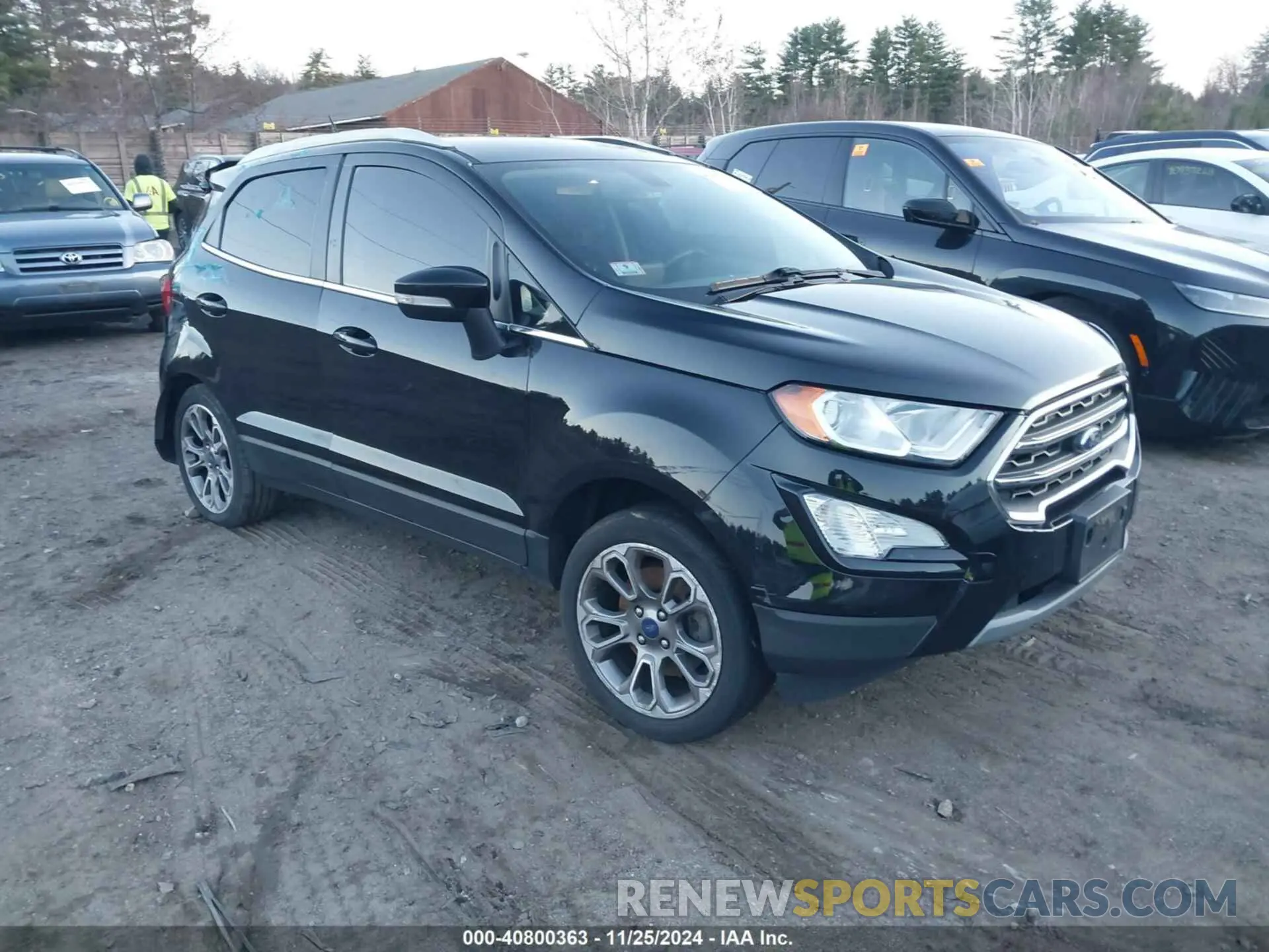 1 fotografías del automóvil dañado MAJ6S3KL3KC256797 FORD ECOSPORT 2019