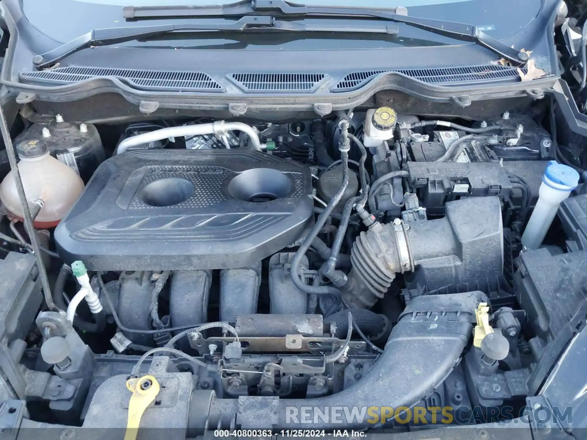 10 fotografías del automóvil dañado MAJ6S3KL3KC256797 FORD ECOSPORT 2019