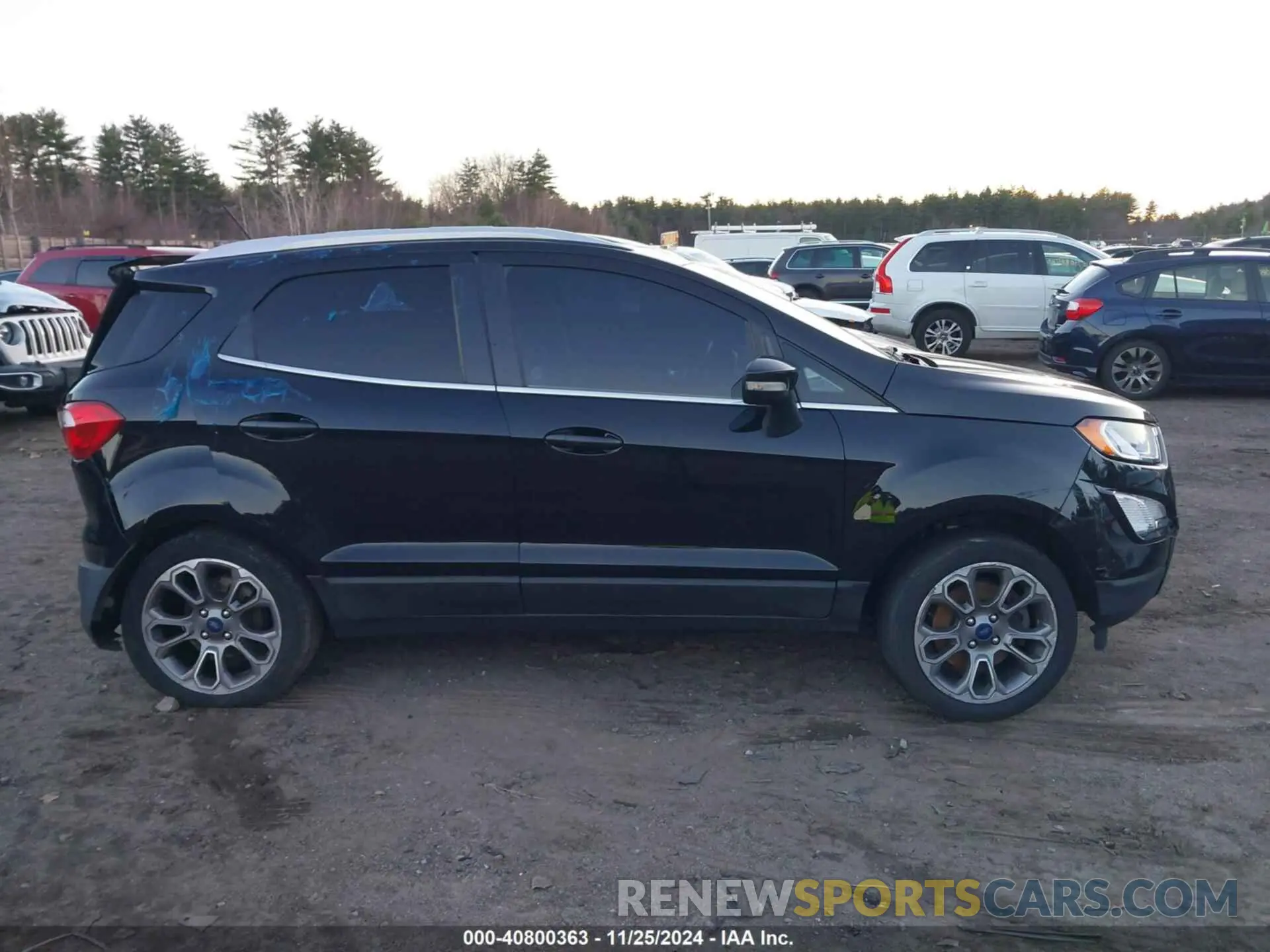 13 fotografías del automóvil dañado MAJ6S3KL3KC256797 FORD ECOSPORT 2019