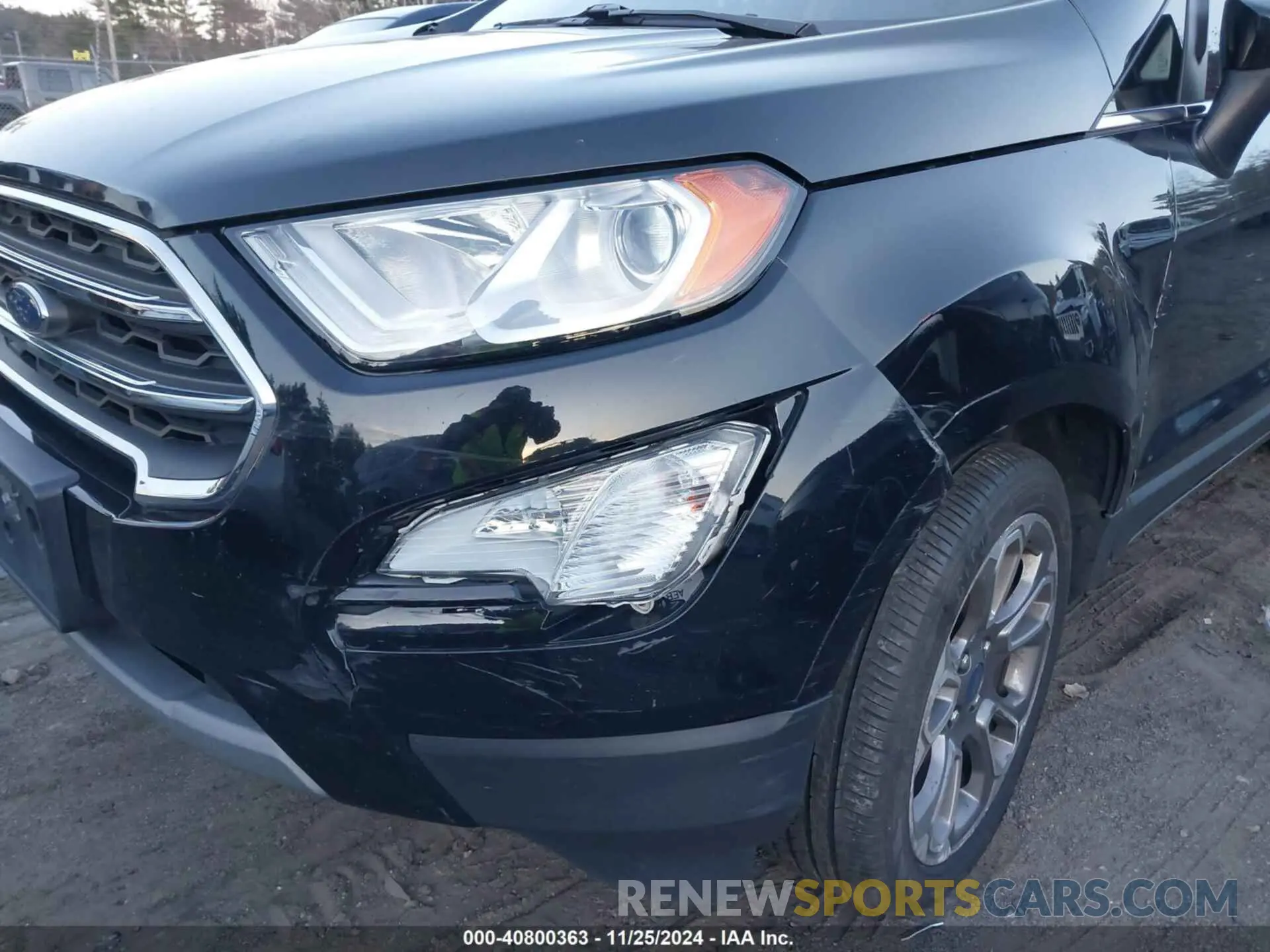 17 fotografías del automóvil dañado MAJ6S3KL3KC256797 FORD ECOSPORT 2019