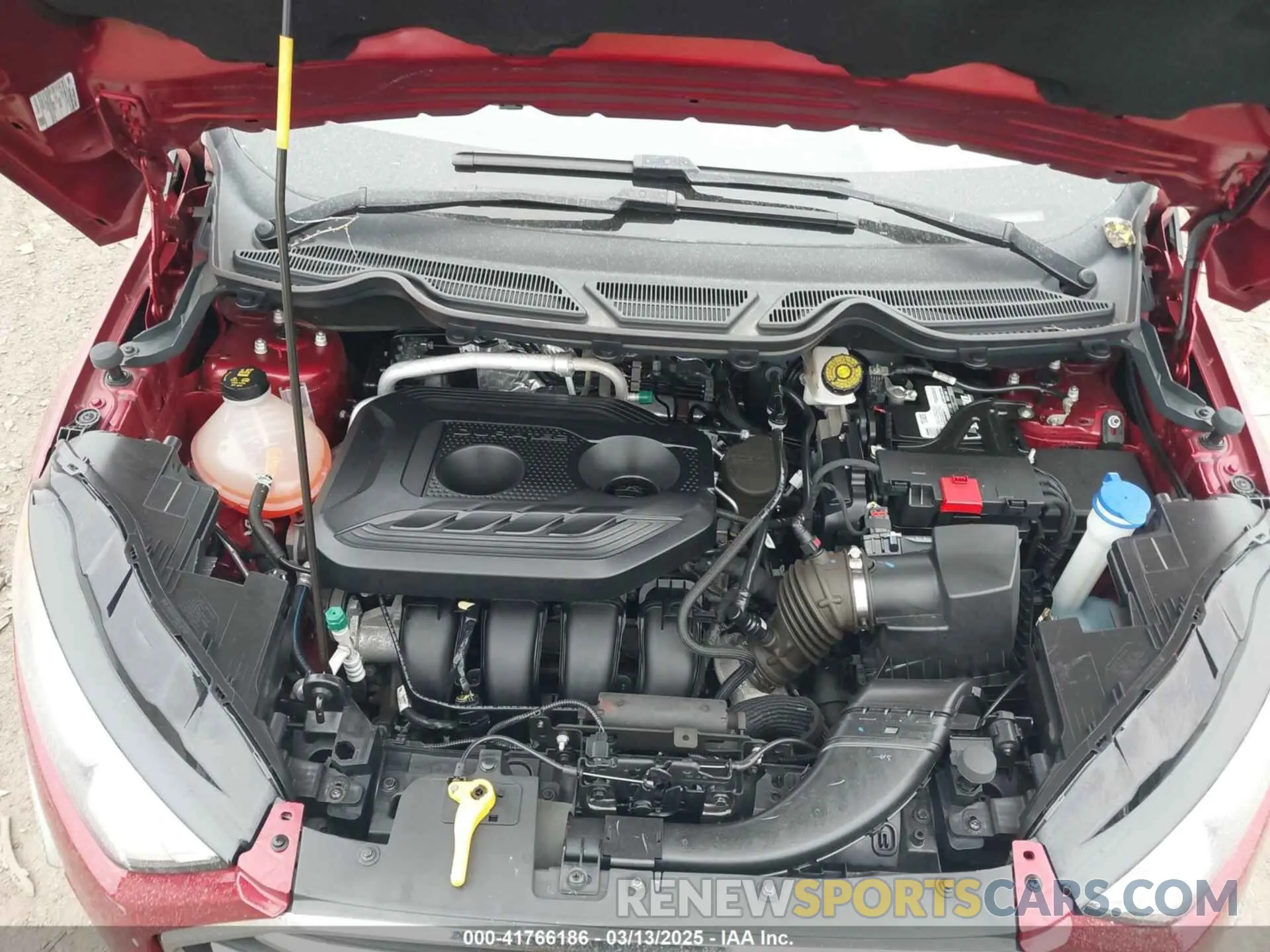 10 fotografías del automóvil dañado MAJ6S3KL5KC252573 FORD ECOSPORT 2019