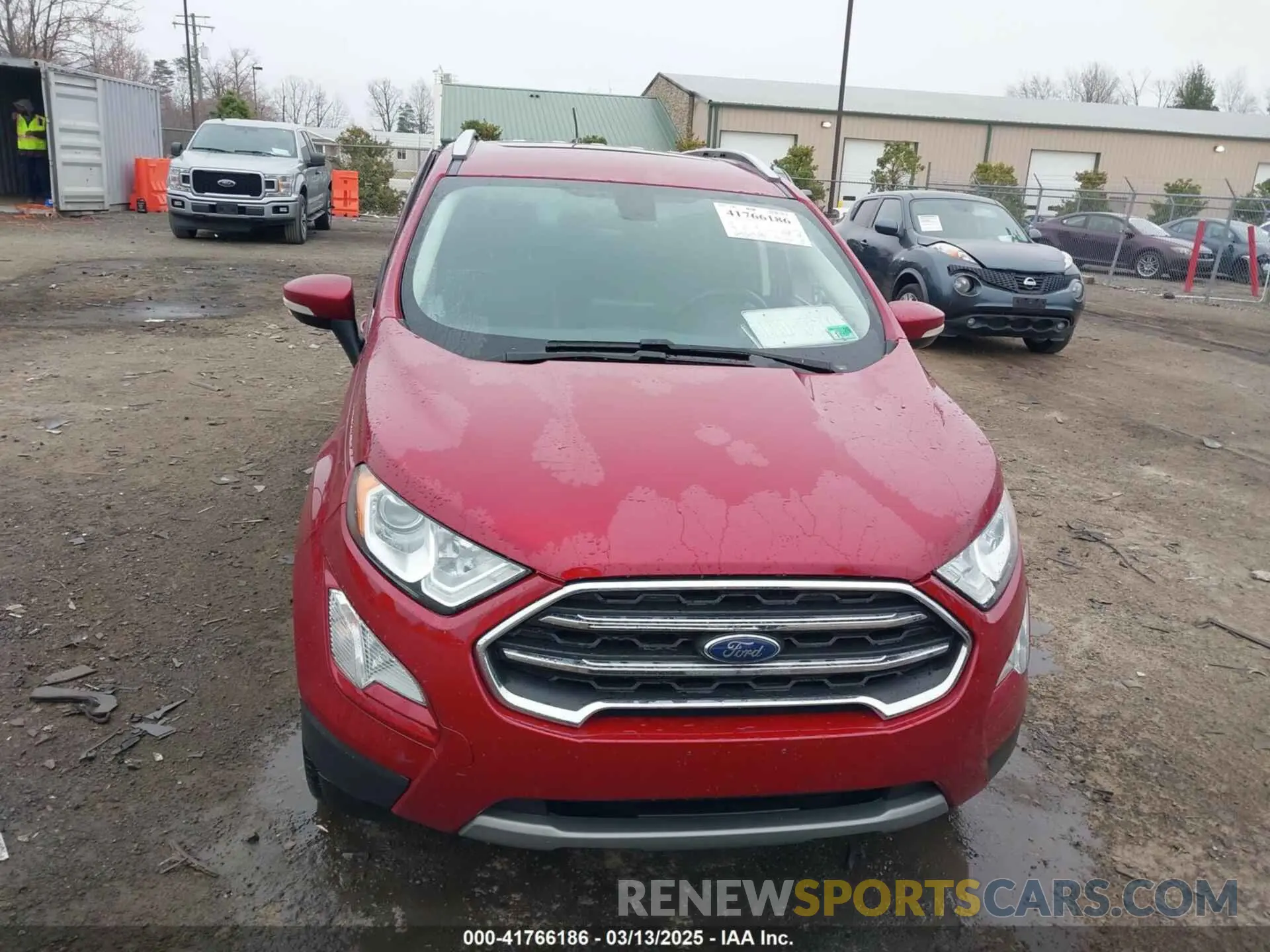 12 fotografías del automóvil dañado MAJ6S3KL5KC252573 FORD ECOSPORT 2019