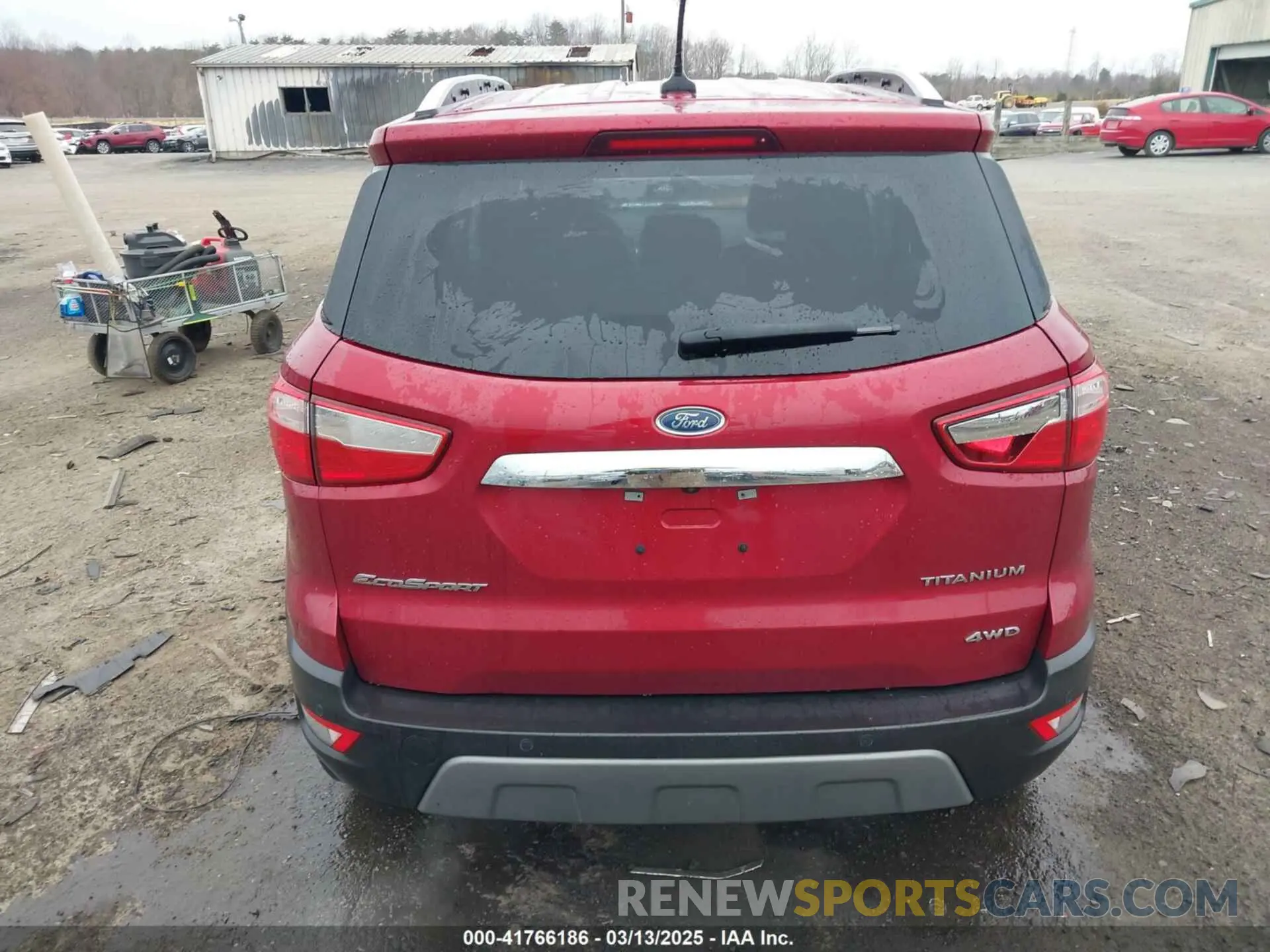 16 fotografías del automóvil dañado MAJ6S3KL5KC252573 FORD ECOSPORT 2019