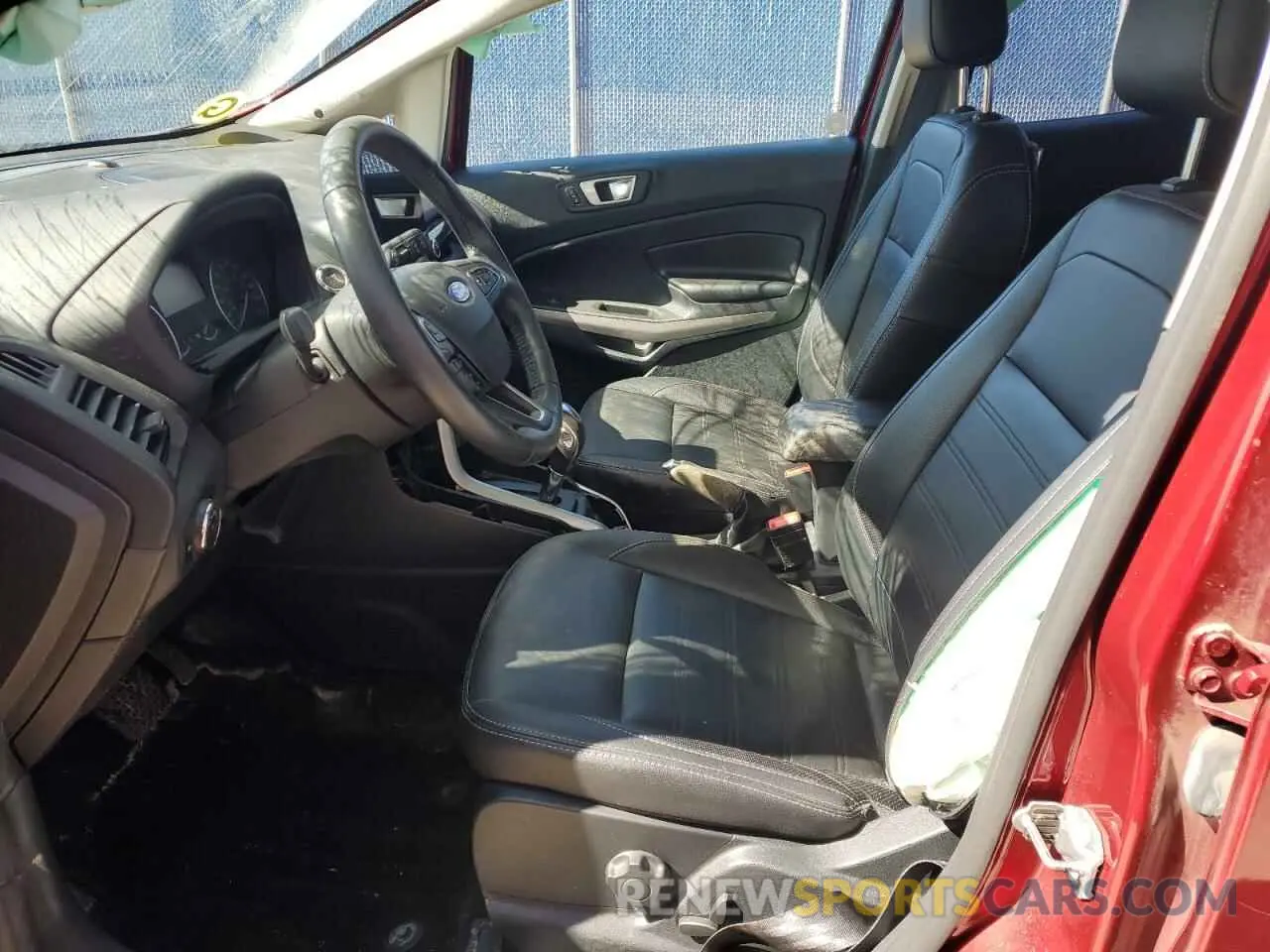 7 fotografías del automóvil dañado MAJ6S3KL5KC255764 FORD ECOSPORT 2019