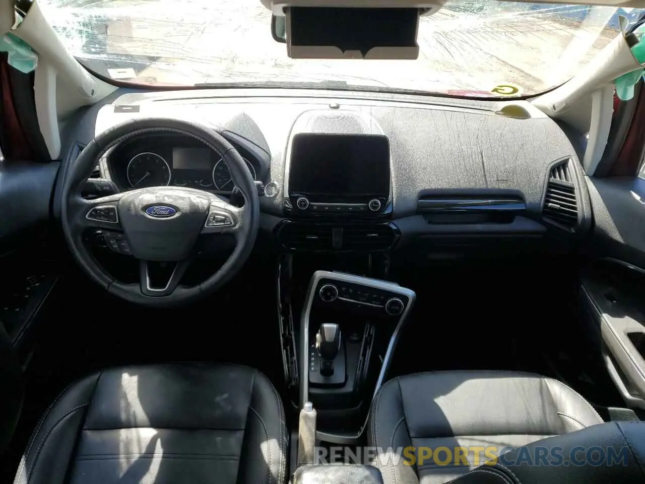 8 fotografías del automóvil dañado MAJ6S3KL5KC255764 FORD ECOSPORT 2019