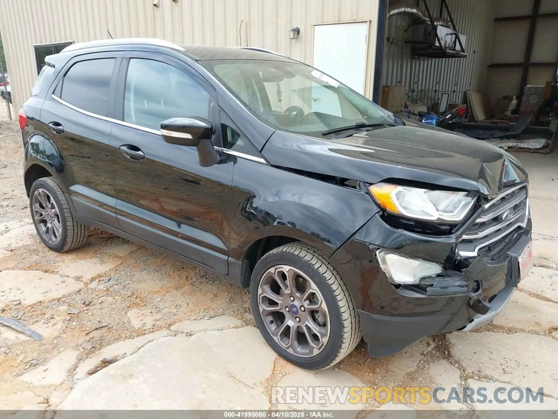 1 fotografías del automóvil dañado MAJ6S3KL8KC281579 FORD ECOSPORT 2019