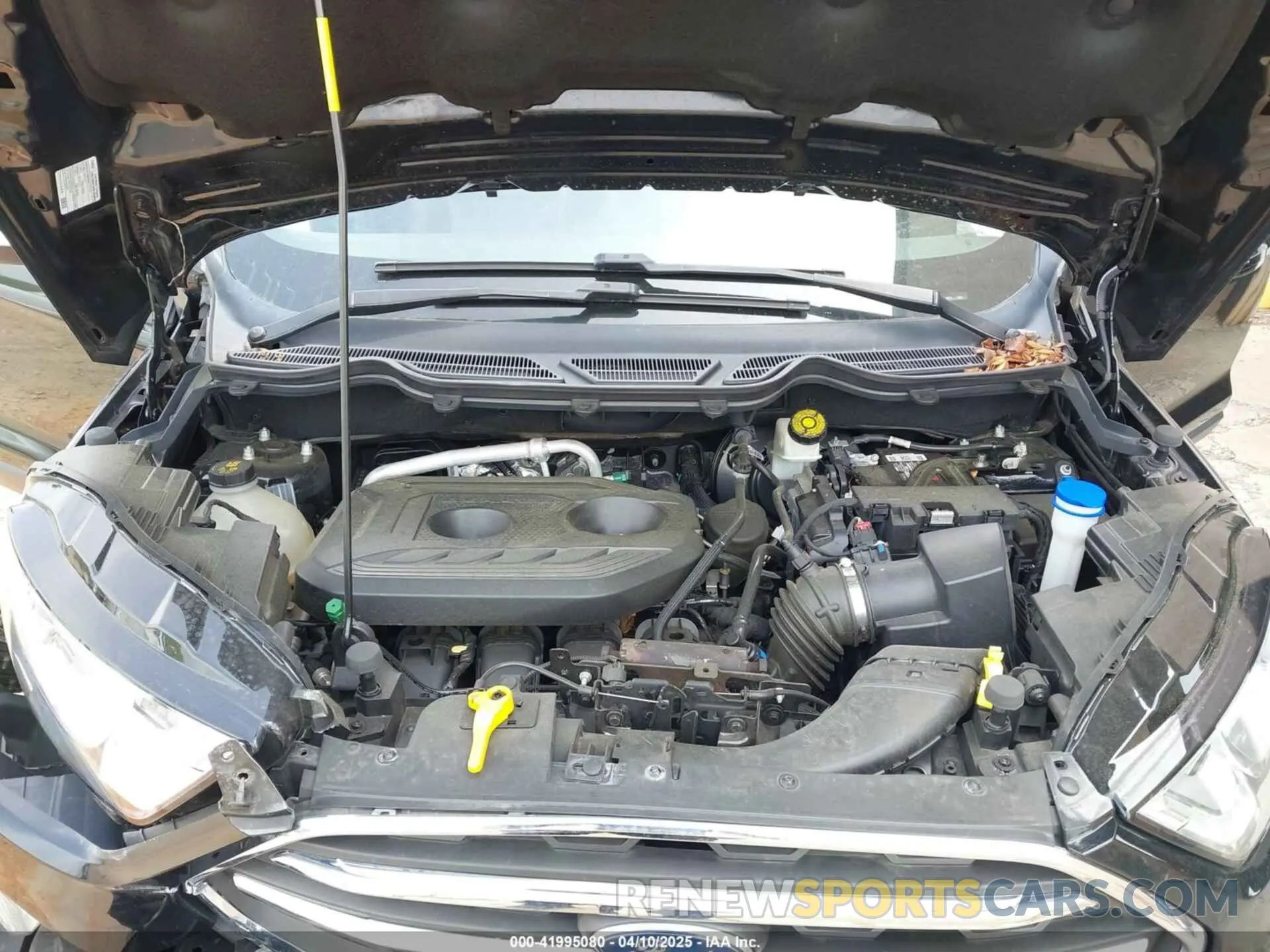 10 fotografías del automóvil dañado MAJ6S3KL8KC281579 FORD ECOSPORT 2019