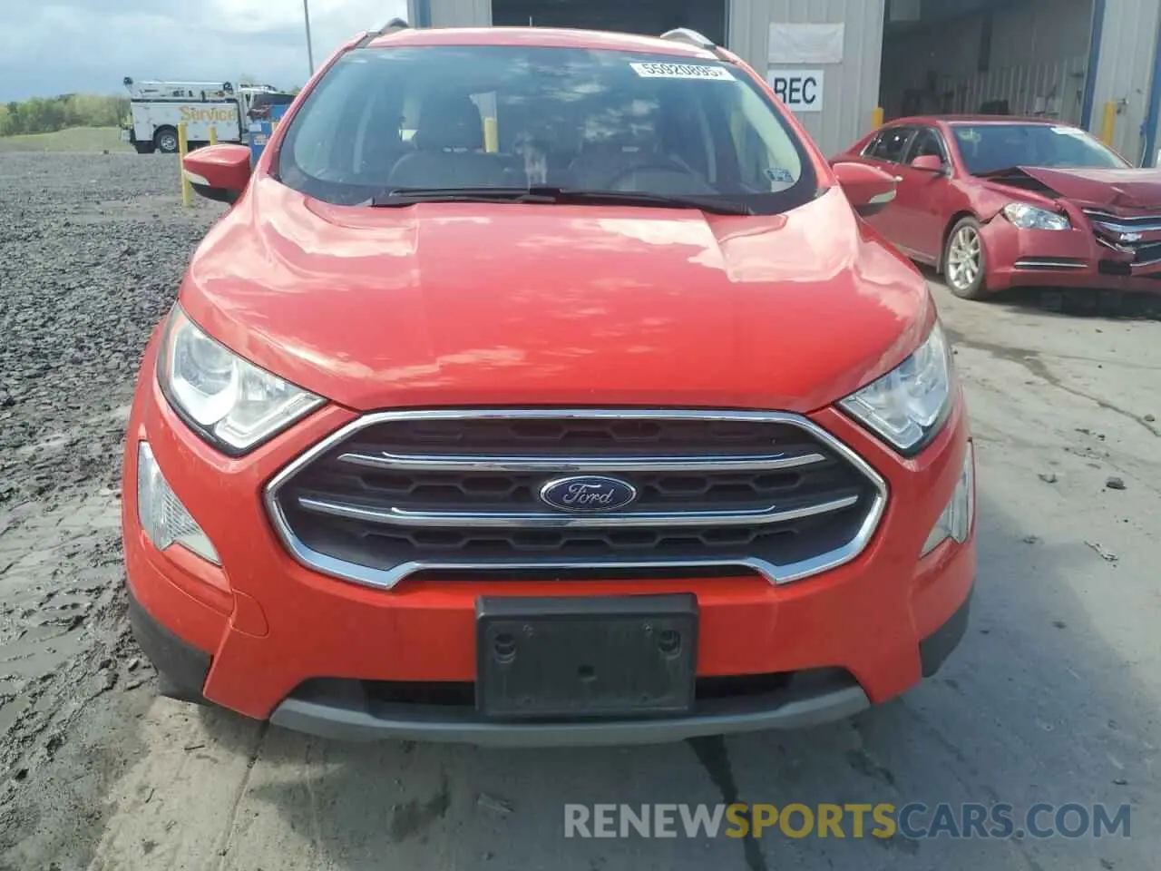 5 fotografías del automóvil dañado MAJ6S3KLXKC296665 FORD ECOSPORT 2019