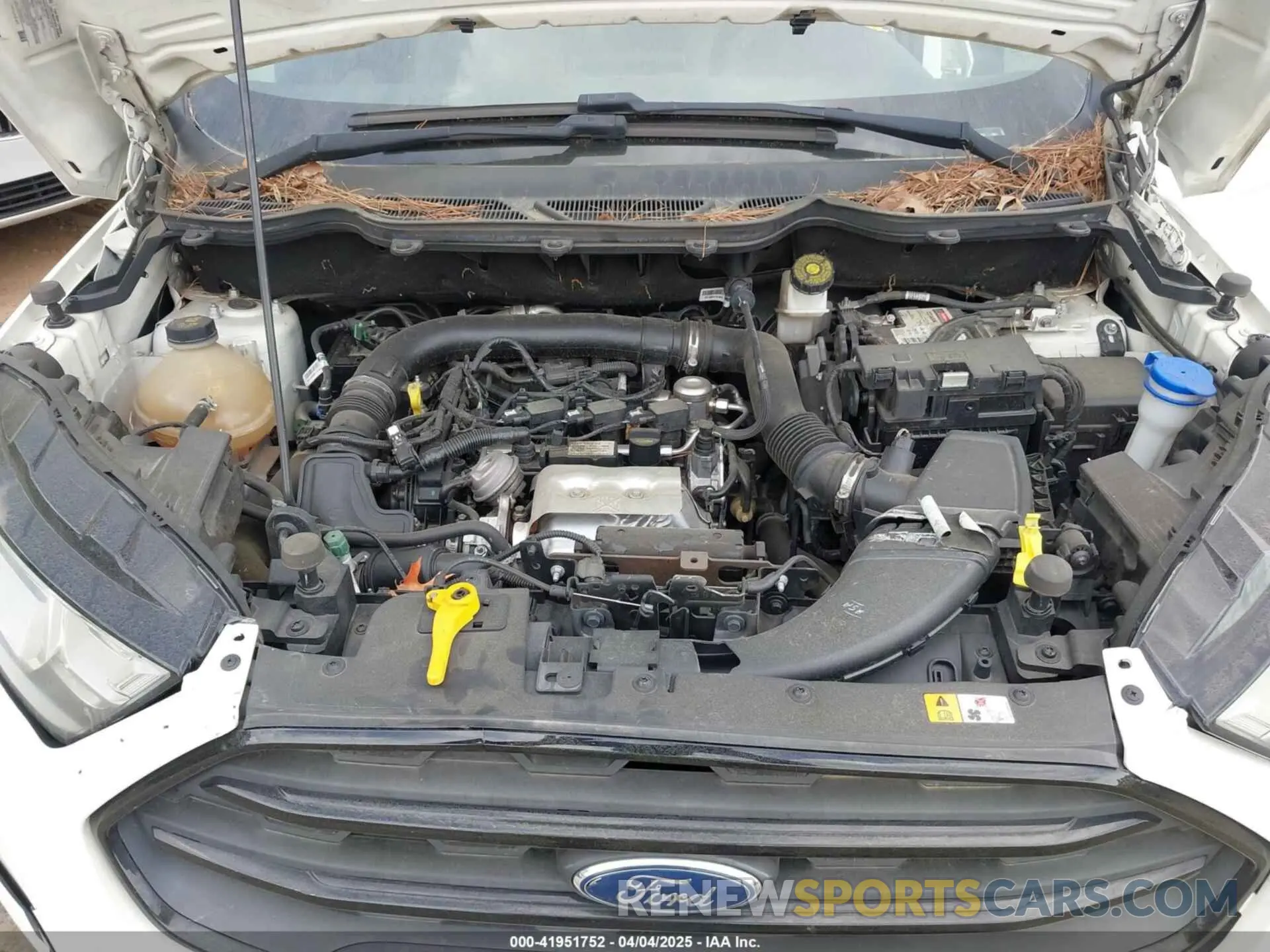 10 fotografías del automóvil dañado MAJ3S2FE0LC366183 FORD ECOSPORT 2020