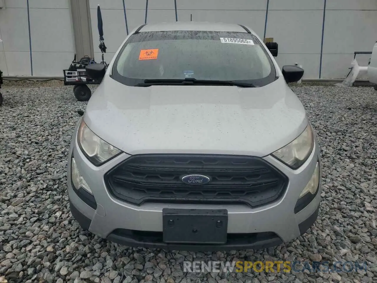 5 fotografías del automóvil dañado MAJ3S2FE1LC326002 FORD ECOSPORT 2020