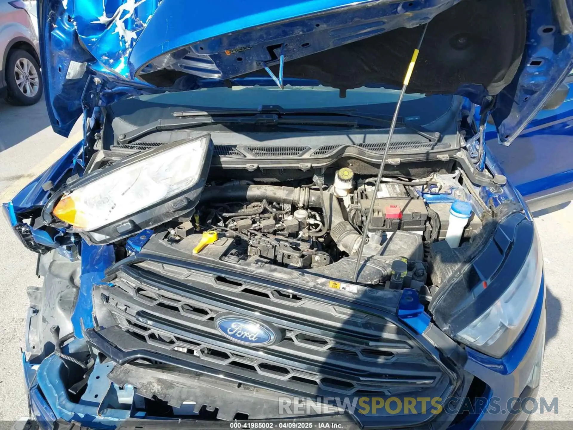 10 fotografías del automóvil dañado MAJ3S2FE1LC363065 FORD ECOSPORT 2020