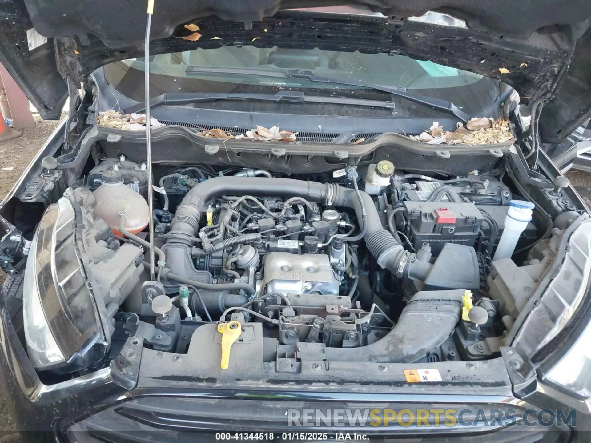 10 fotografías del automóvil dañado MAJ3S2FE3LC377288 FORD ECOSPORT 2020