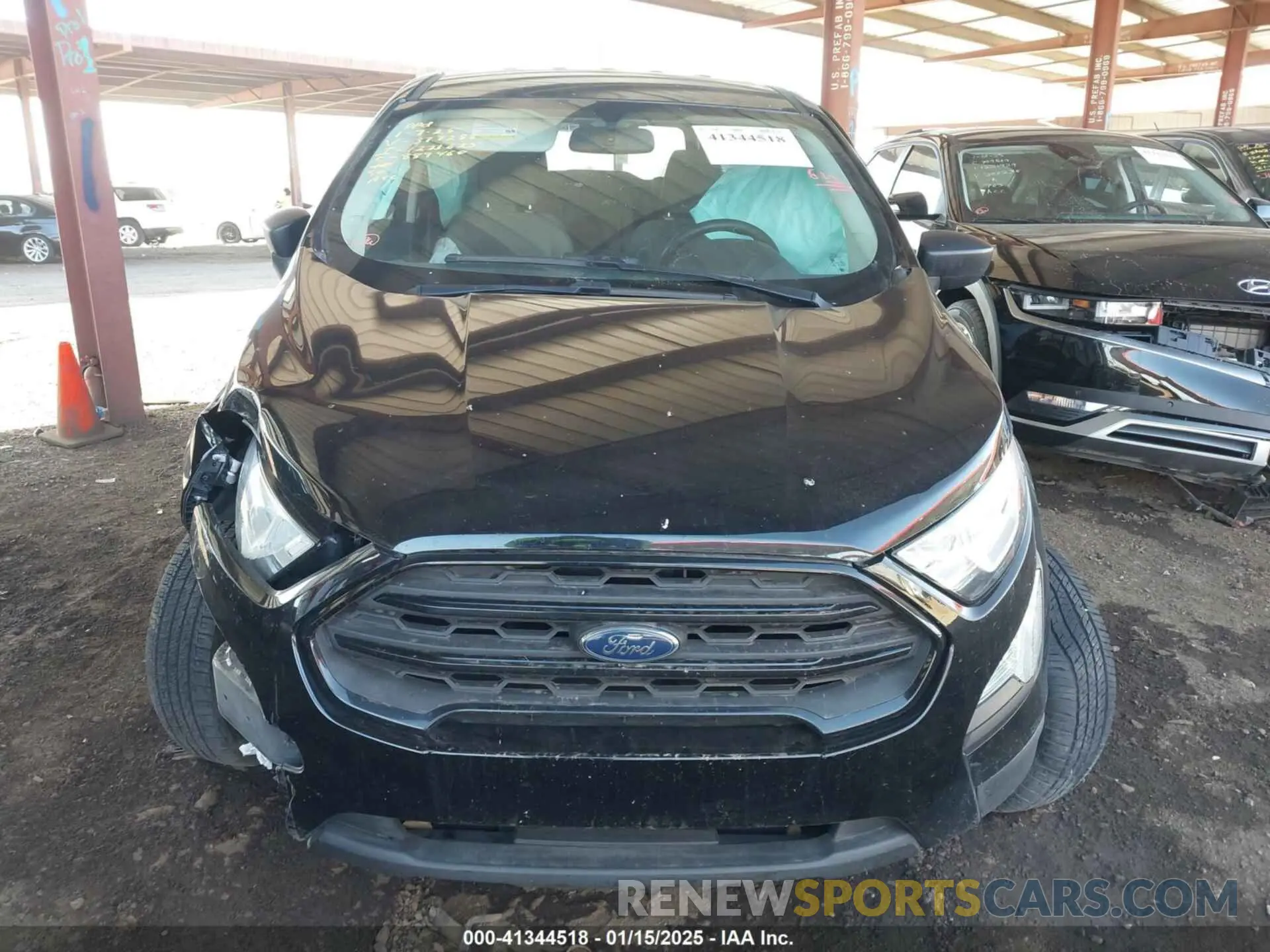 12 fotografías del automóvil dañado MAJ3S2FE3LC377288 FORD ECOSPORT 2020