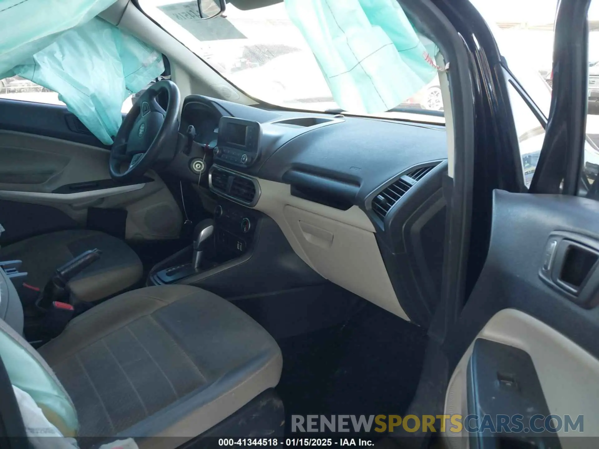 5 fotografías del automóvil dañado MAJ3S2FE3LC377288 FORD ECOSPORT 2020