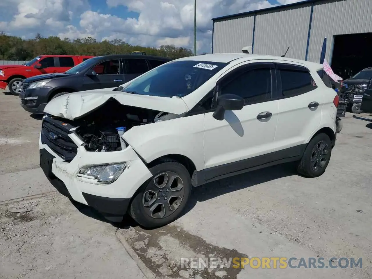 1 fotografías del automóvil dañado MAJ3S2FE9LC378459 FORD ECOSPORT 2020