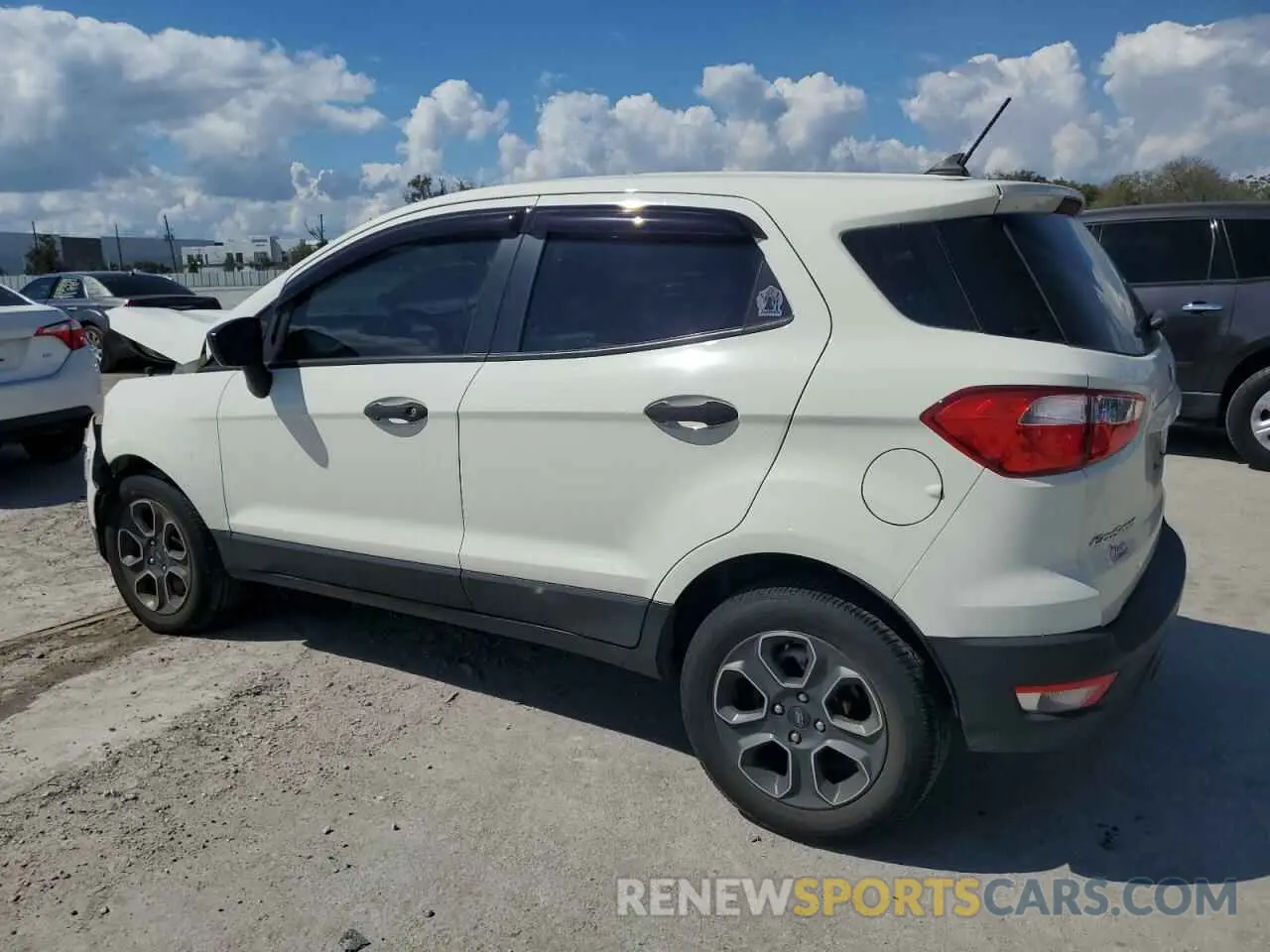 2 fotografías del automóvil dañado MAJ3S2FE9LC378459 FORD ECOSPORT 2020