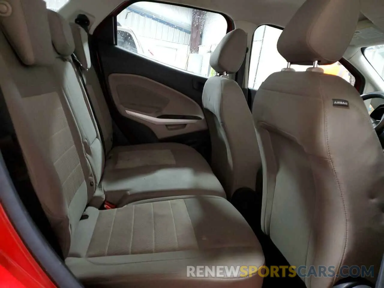 10 fotografías del automóvil dañado MAJ3S2FEXLC319856 FORD ECOSPORT 2020