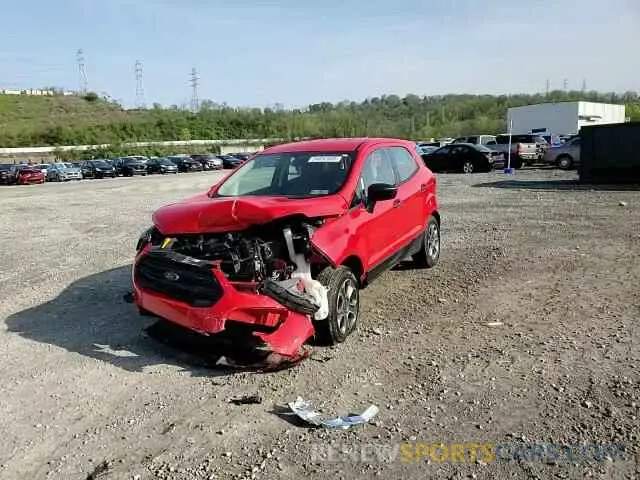 13 fotografías del automóvil dañado MAJ3S2FEXLC319856 FORD ECOSPORT 2020