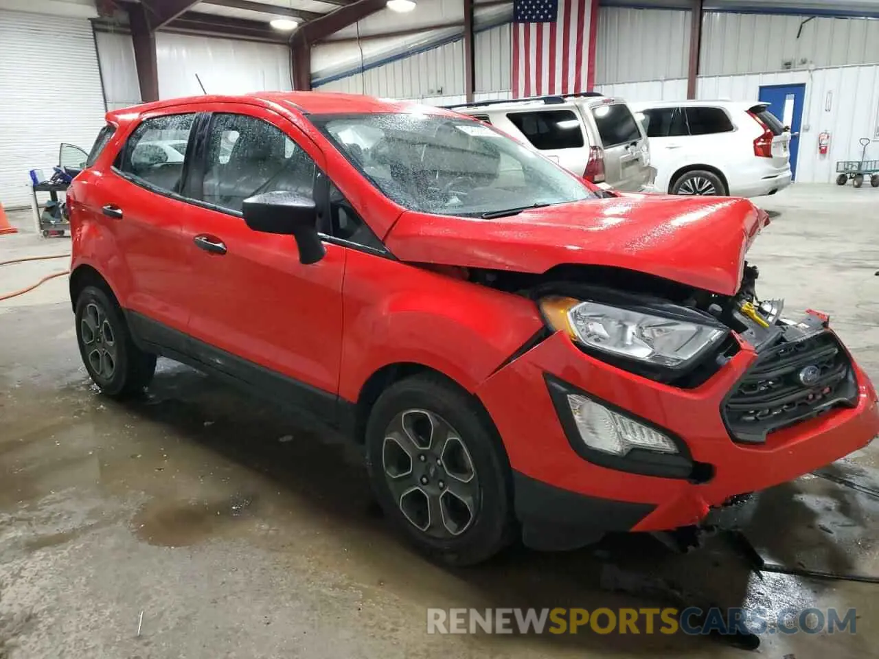 4 fotografías del automóvil dañado MAJ3S2FEXLC319856 FORD ECOSPORT 2020