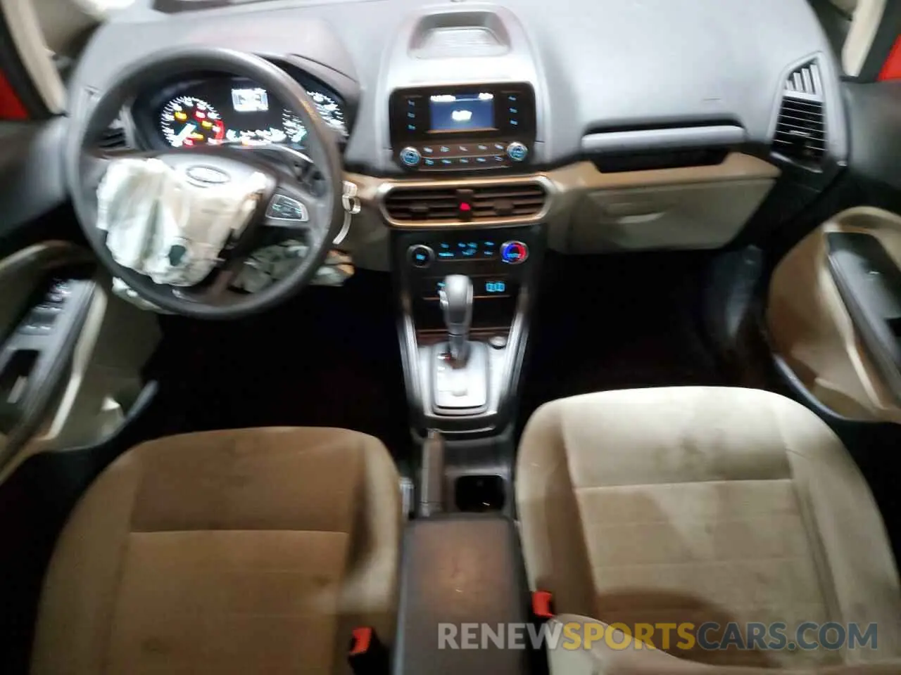 8 fotografías del automóvil dañado MAJ3S2FEXLC319856 FORD ECOSPORT 2020