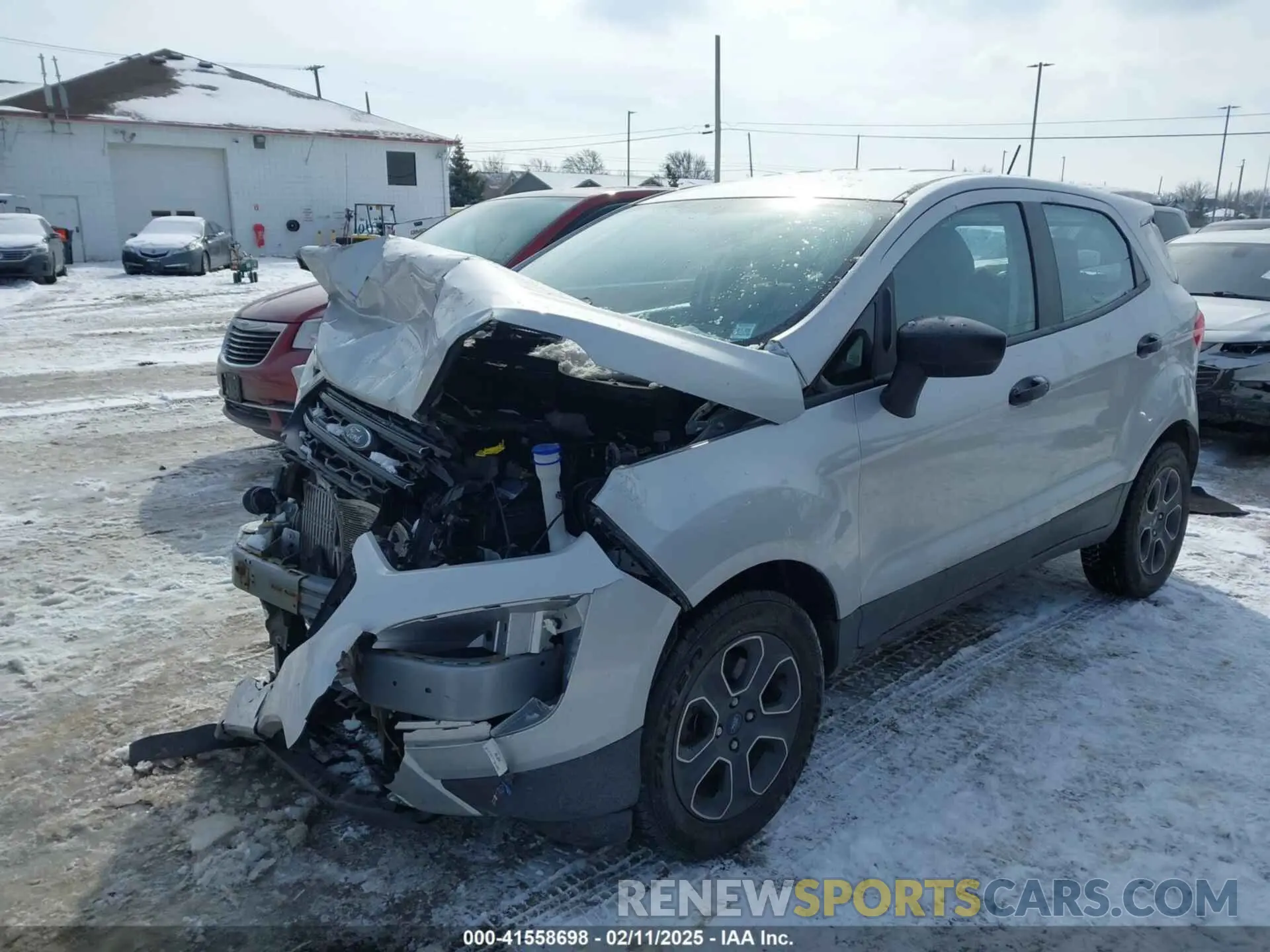 2 fotografías del automóvil dañado MAJ3S2FEXLC367468 FORD ECOSPORT 2020