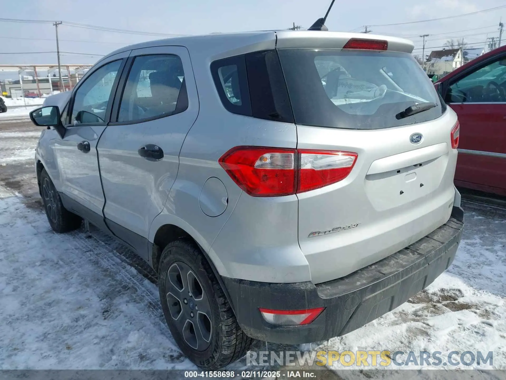 3 fotografías del automóvil dañado MAJ3S2FEXLC367468 FORD ECOSPORT 2020