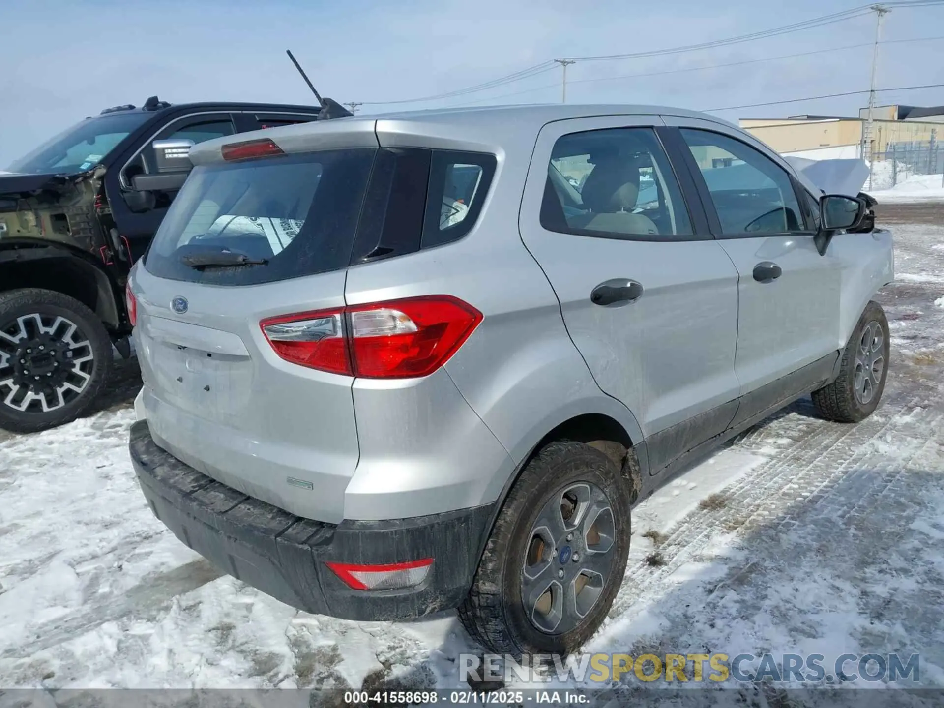 4 fotografías del automóvil dañado MAJ3S2FEXLC367468 FORD ECOSPORT 2020