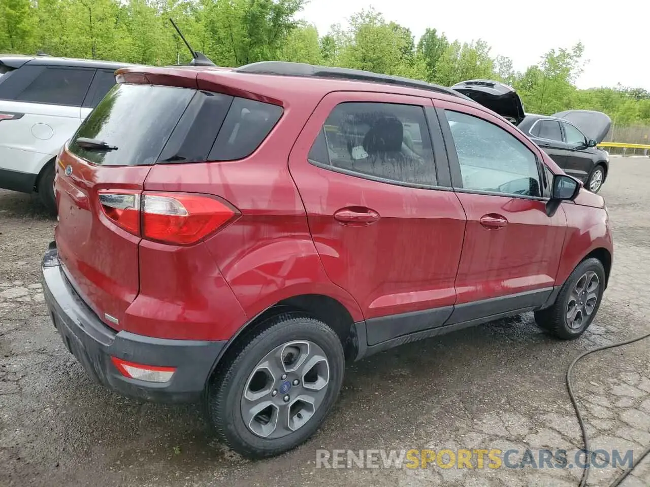 3 fotografías del automóvil dañado MAJ3S2GE0LC321002 FORD ECOSPORT 2020