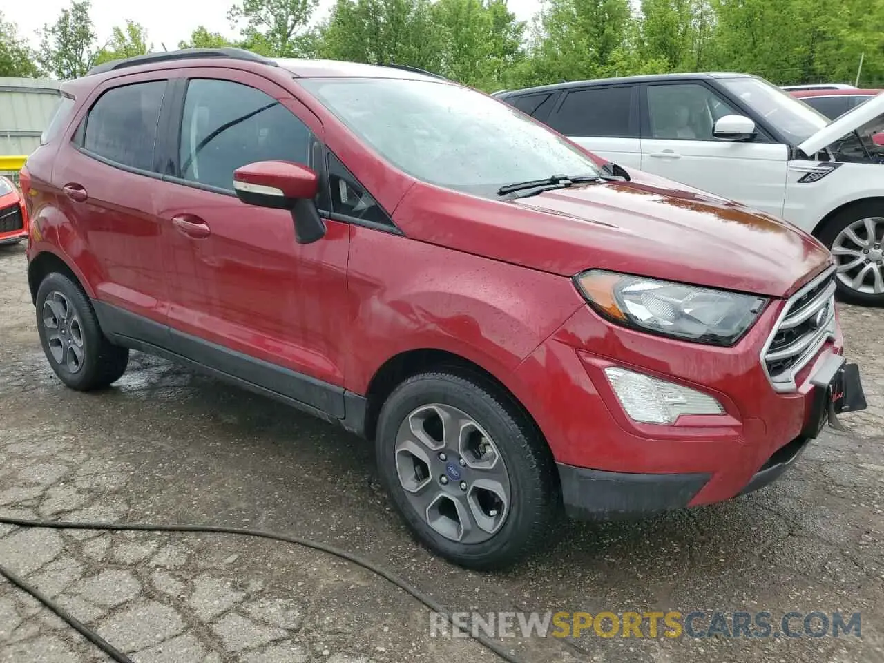 4 fotografías del automóvil dañado MAJ3S2GE0LC321002 FORD ECOSPORT 2020