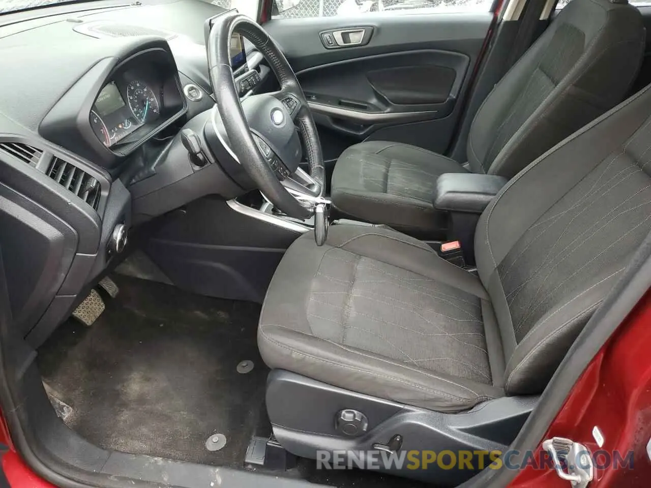 7 fotografías del automóvil dañado MAJ3S2GE0LC321002 FORD ECOSPORT 2020
