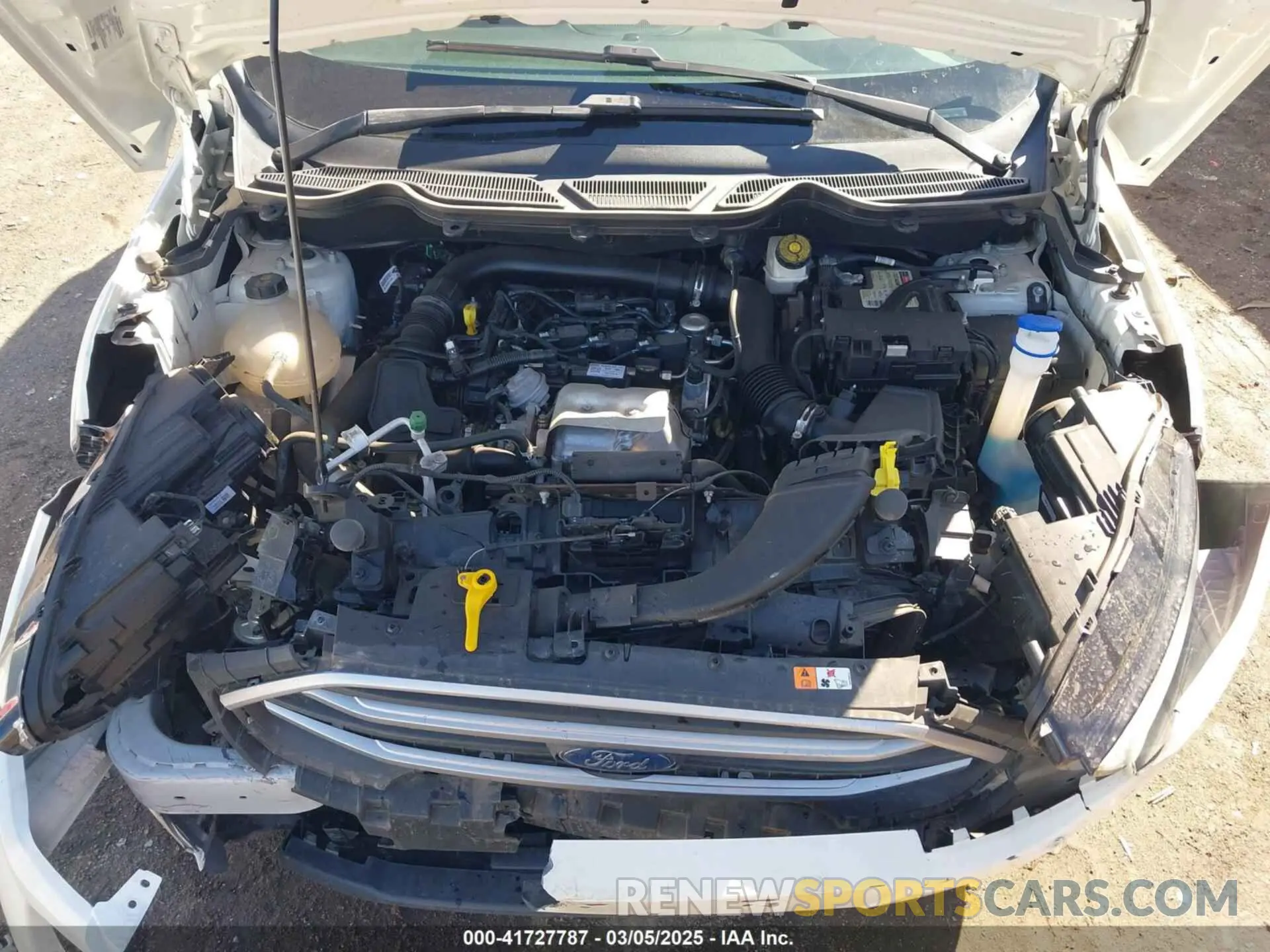 10 fotografías del automóvil dañado MAJ3S2GE0LC322232 FORD ECOSPORT 2020